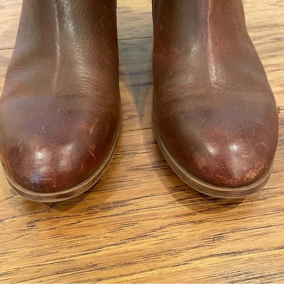 Sofft Brand Brown Leather Healed Bootie size 6 - Picture 7 of 12